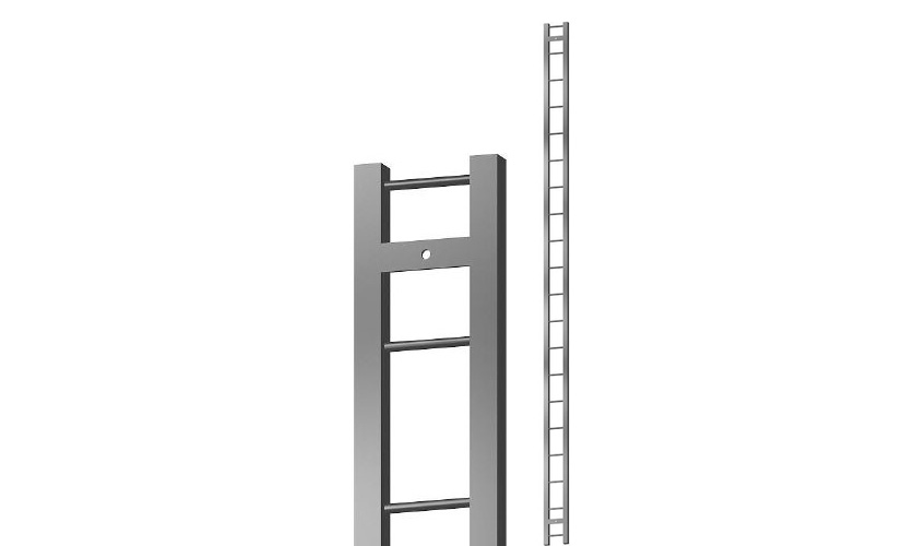 Escalera de caño-Alambre 2 mts